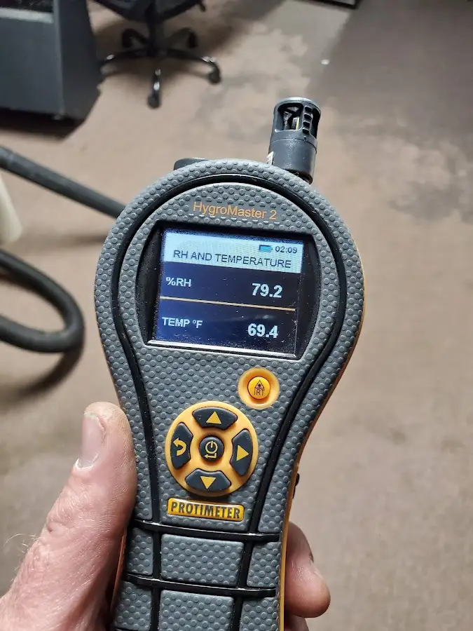 Moisture meter humidity assessment for Mold Remediation & Removal in Mount Vernon